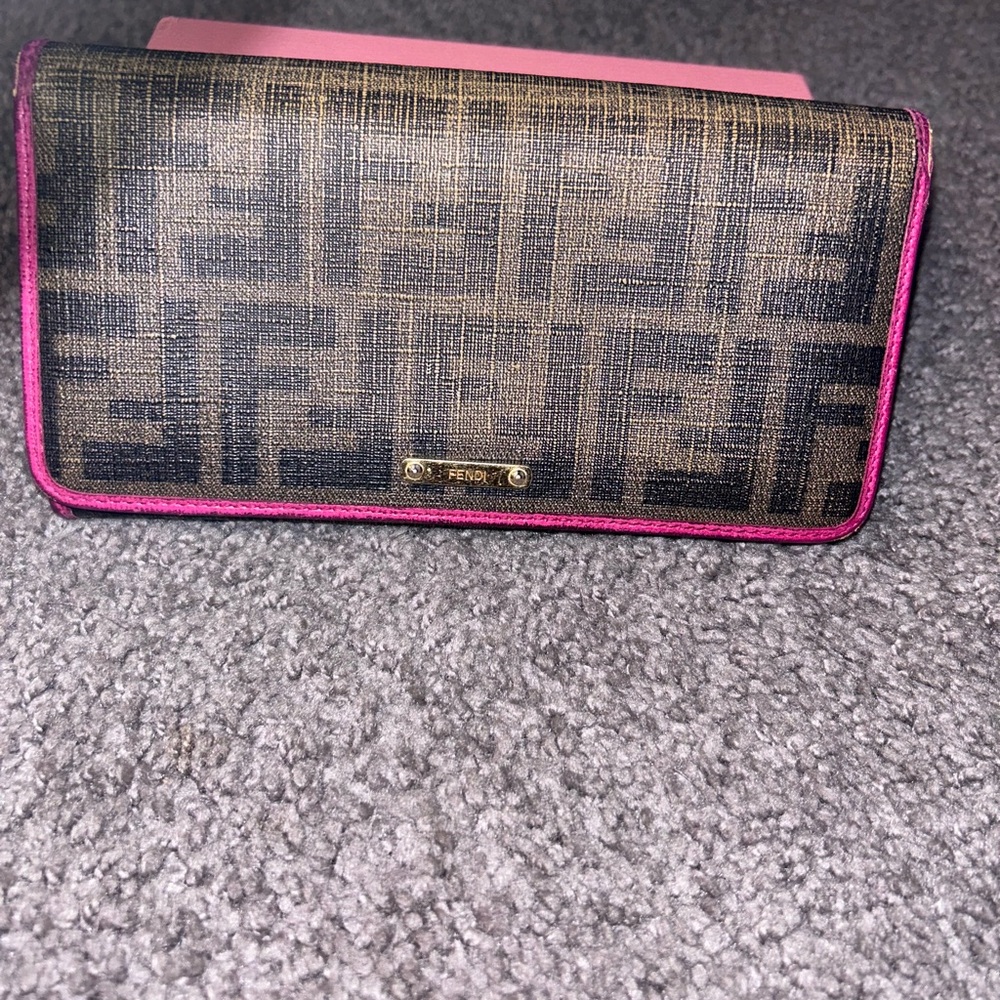 Fendi Brown and Pink Women's Bag